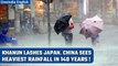 Typhoon Khanun wreaks havoc in Japan; China sees heaviest rainfall since 1883 | Oneindia News
