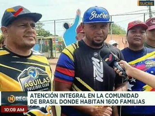 Sucre | Fundación "Sucre te Quiero" atiende y rehabilita espacios para la comunidad de Brasil