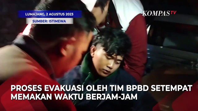 Detik-detik Evakuasi Dramatis Pendaki Gunung Lemongan Lumajang yang Hipotermia!
