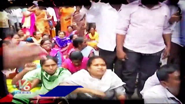 Telangana Cabinet Decision Over Merge TSRTC with Govt And VRA's Regularization | V6 News