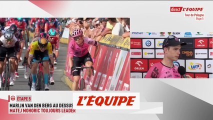 Van den Berg : « Je me suis battu » - Cyclisme - T. de Pologne