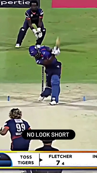 Andre Fletcher no look shot vs Malinga