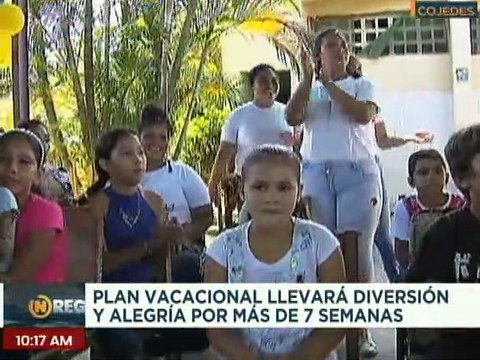 Cojedes | Más de 300 comunidades serán atendidas con Plan Vacacional Comunitario 2023