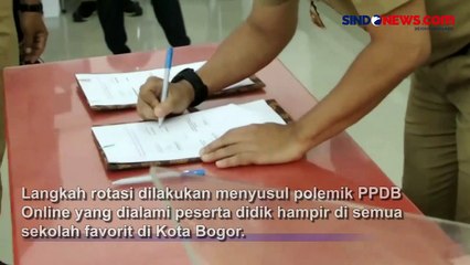 Buntut Polemik PPDB , Wali Kota Bogor Bima Arya Rotasi Mutasi Puluhan Pejabat Disdik