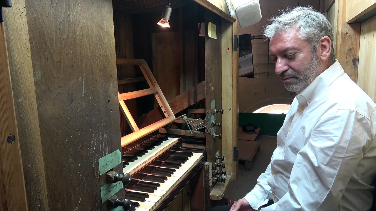 Présentation de l'orgue par H.F.Beaupérin