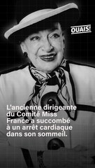 Geneviève de Fontenay est décédée à l’âge de 90 ans