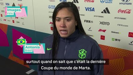 Brésil - Antonia : "Un moment très triste pour Marta et pour nous"
