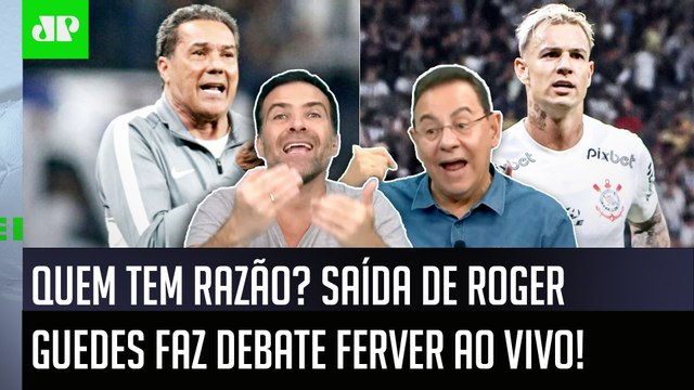 PEGOU FOGO! EU DISCORDO! VOCÊ VAI VER! SEM o Roger Guedes, o Corinthians vai... DEBATE FERVE!