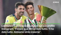 Buffon dice addio al calcio
