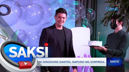 Birthday ni Dingdong Dantes, napuno ng sorpresa | Saksi