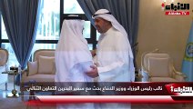 نائب رئيس الوزراء ووزير الدفاع بحث مع سفير البحرين التعاون الثنائي