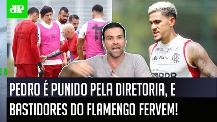 "O CLIMA TÁ BEM PESADO no Flamengo! O Pedro foi SUSPENSO pela diretoria e..." Pilhado É DIRETO!