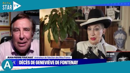 « On se fritait de temps en temps » : Jean-Pierre Foucault évoque sa relation avec Geneviève de Font