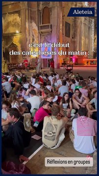 [VIDEO] Jour 2 Les catéchèses démarrent
