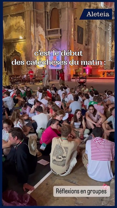[VIDEO] Jour 2 Les catéchèses démarrent