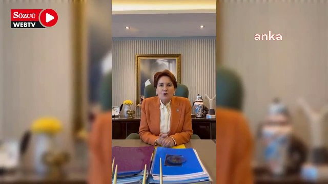 Akşener: “Bütün vatandaşlarımızı bu kampanyaya destek olmaya davet ediyorum''