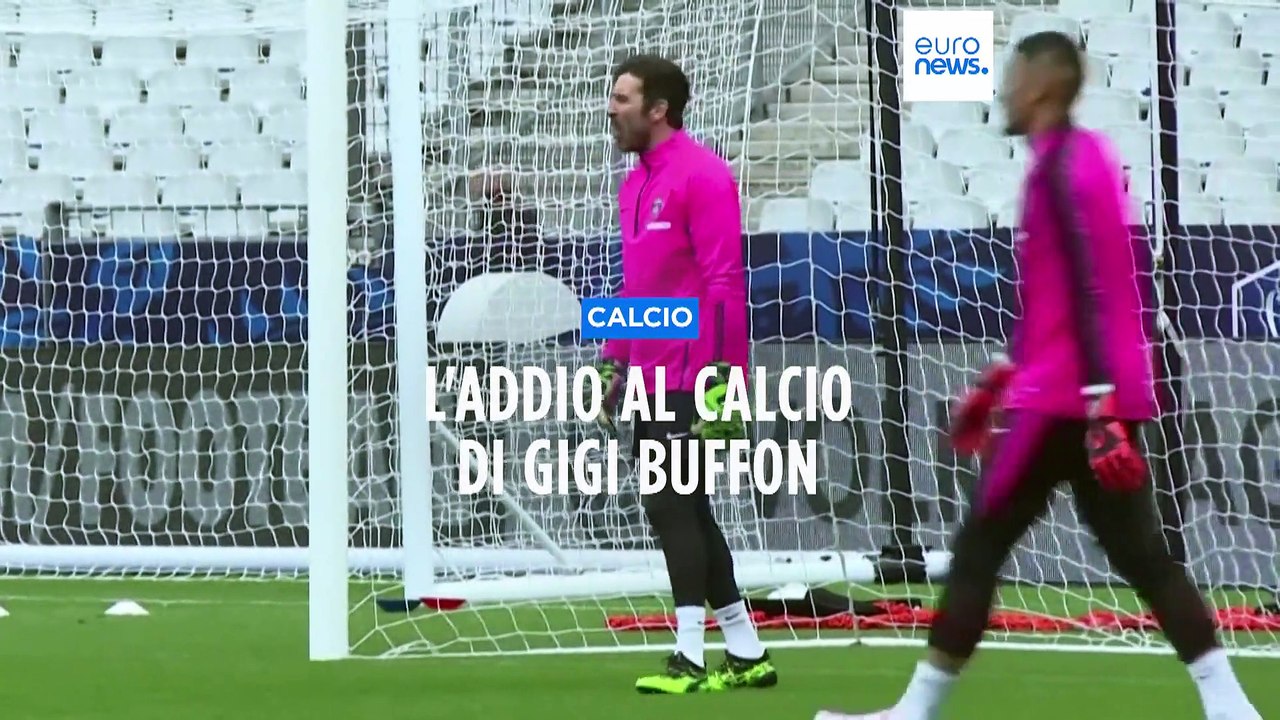 Buffon gira pagina, addio al calcio giocato