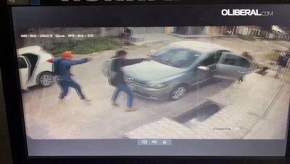 Sargento da PM é baleado dentro do carro durante ataque em Marituba