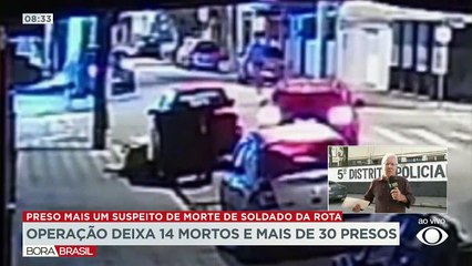 Governo de SP confirma 14 mortes na operação escudo