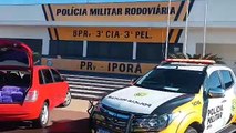 Após perseguição, PRE de Iporã apreende 242,9 kg de maconha e prende condutor na PR-323