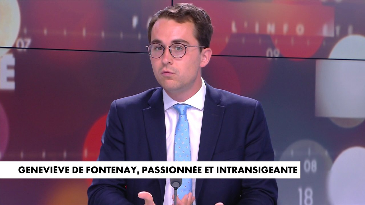 Paul Sugy à propos de Geneviève de Fontenay : «Elle a su assumer cette part de conservatisme»