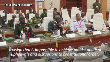 Defence chiefs meeting in Abuja: Niger coup 'a source of grave concern' for ECOWAS
