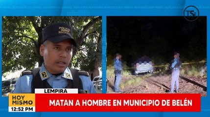 Matan a un hombre en municipio de Belén, Lempira