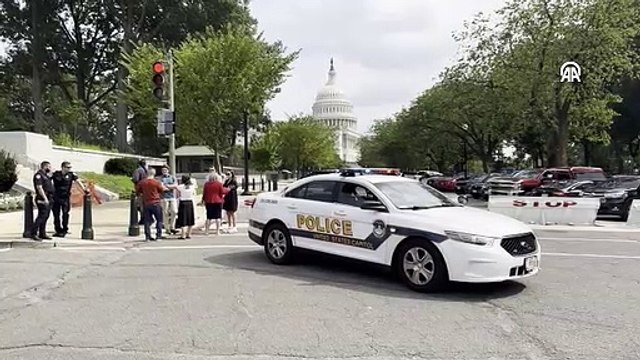 ABD Kongre Polisi silahlı saldırgan ihbarı üzerine alarma geçti
