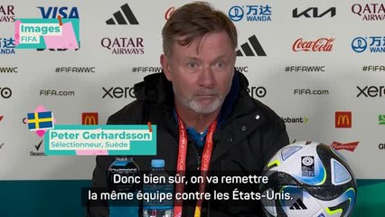 Suède - Gerhardsson : "Les États-Unis, c'est fort sur les transitions"