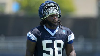 Cowboys DT Mazi Smith Doesn't Talk, He Gets After It!