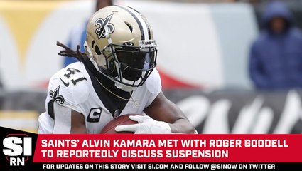 Download Video: Alvin Kamara To Meet With Roger Goodell With Reported Suspension Impending