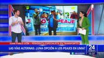 Juan Pablo León: Municipalidad de Lima no está en facultades de terminar operaciones de peajes