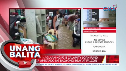 Pag-Ibig fund, naglaan ng P3-B calamity loan Fund para sa mga apektado ng Bagyong Egay at Falcon | UB