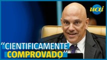 Alexandre de Moraes sobre maconha: 