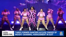 rois danseurs de la tournée de la chanteuse Lizzo l'accusent de harcèlement sexuel, racial et religieux mais aussi de moqueries sur... le poids de certains artistes !