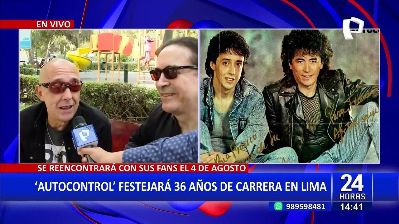 "Autocontrol" celebrará sus 36 años de carrera con presentaciones en Lima