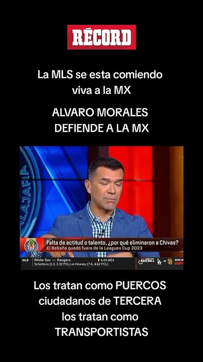 Álvaro Morales ARREMETE contra la LEAGUES CUP