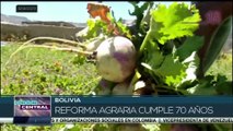 En Bolivia conmemoran el primer proceso de Reforma Agraria iniciado hace 70 años