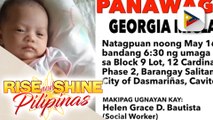 PUBLIC SERVICE ANNOUNCEMENT: Panawagan para sa mga magulang ng natagpuang sanggol sa 12 Cardinal Village, Phase 2, Brgy. Salitan III, Dasmariñas City, Cavite