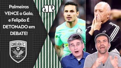 "É UMA RETOMADA do Palmeiras! E EU FALO: se o Felipão NÃO FOR DEMITIDO, o Atlético-MG..." DEBATE!