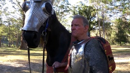 NSW man claims to be the oldest jouster in the world