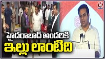 Minister KTR  Inaugurates VXI Solutions At Madhapur _ Hyderabad _ V6 News