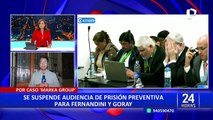 PJ define mañana jueves pedido de prisión preventiva contra Sada Goray y Mauricio Fernandini