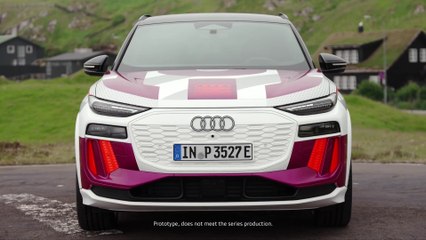 Audi Q6 e-tron Prototype Drive - Trailer