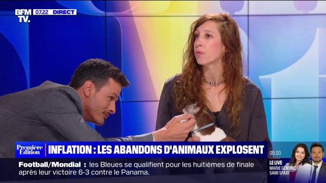 Lorène Jacquet de la fondation Brigitte Bardot affirme qu'il y a plus de demandes d'abandons d'animaux liées à l'inflation