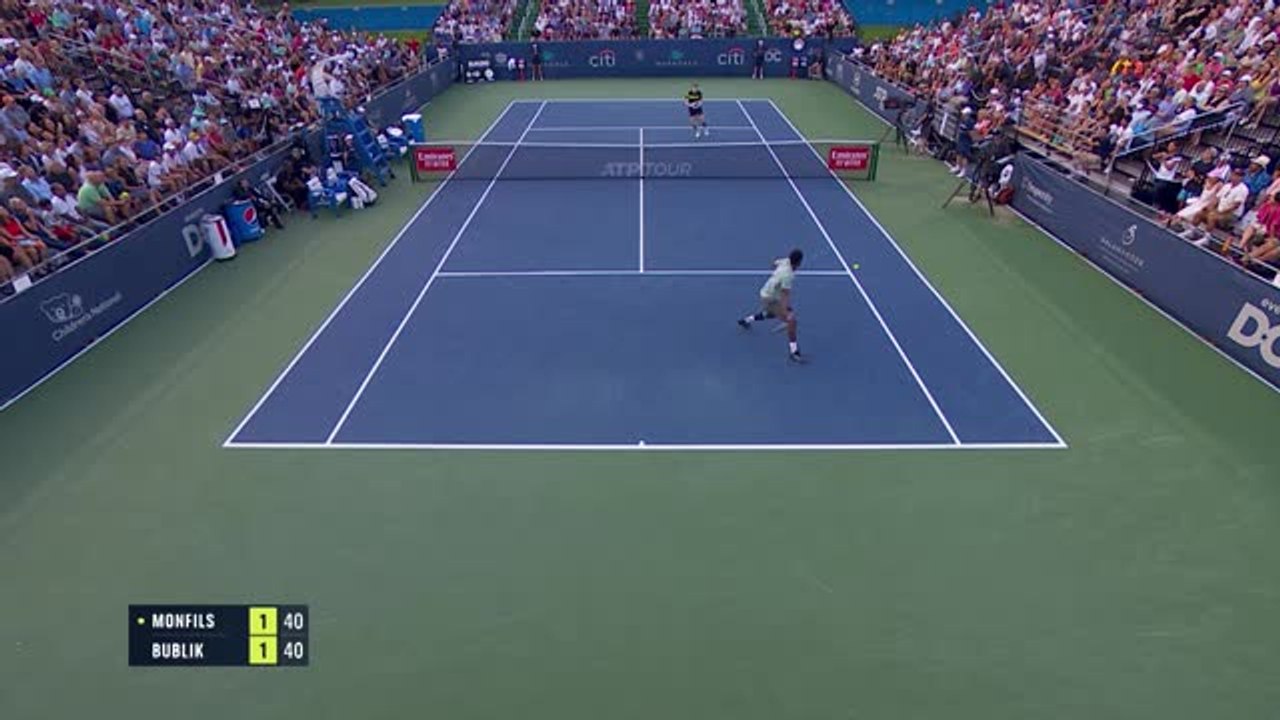 Washington - Monfils s'offre Bublik
