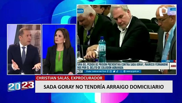 Christian Salas: En el caso de Sada Goray hay vinculación de hechos y no hay arraigo domiciliario