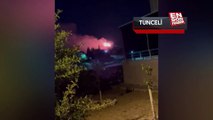 Tunceli’deki komando taburunda yangın çıktı