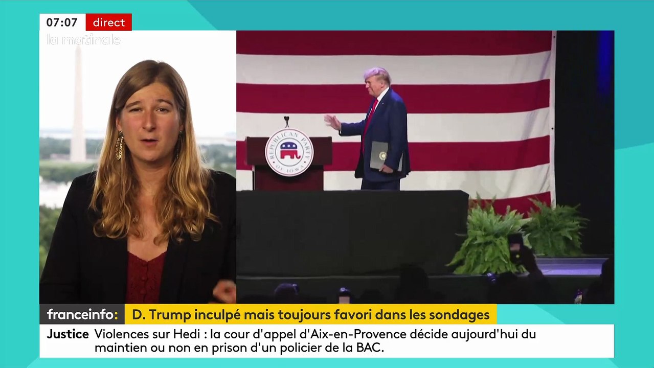 L’ancien président américain Donald Trump, en campagne pour reconquérir la Maison Blanche, est convoqué aujourd'hui devant un tribunal pour avoir tenté d’inverser le résultat de l’élection de 2020