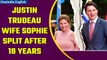 After 18 years of marriage, Canadian PM Justin Trudeau and his wife are separating | Oneindia News